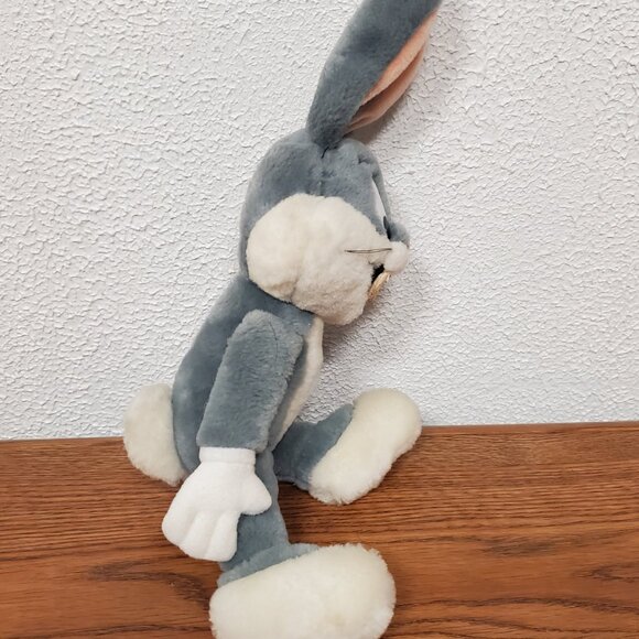 Vintage 1991 Bugs Bunny 12" Stuffed Animal By Warner Bros. - Picture 3 of 6